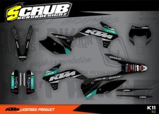 Kit Grafiche KTM XC-W XCf-W 2014 2015 2016 125 200 250 350 450 500 Decalcoman...