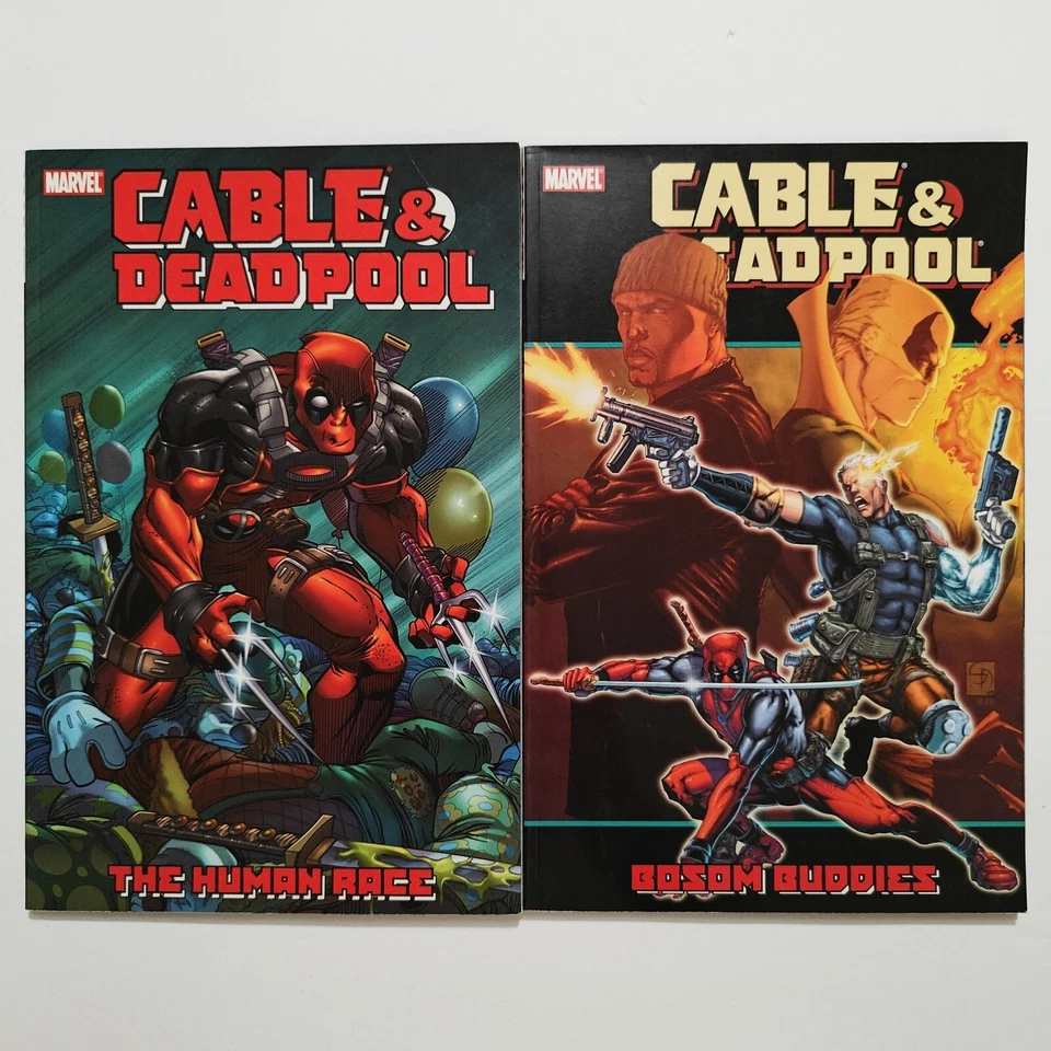 Cable & Deadpool Vol. 1-7 JUEGO COMPLETO 1ª impresión (lote de tapa blanda) TPB - EXCELENTE Foto 4 de 4