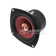 1x 4" inch 4Ohm 8Ohm 25W Full Range Speaker Woofer Audio Stereo Loudspeaker Horn
