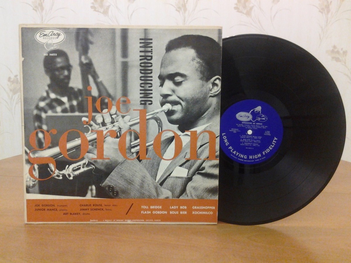 Joe Gordon,Introducing Joe Gordon,Emarcy MG 36025,1st,MONO,Blue