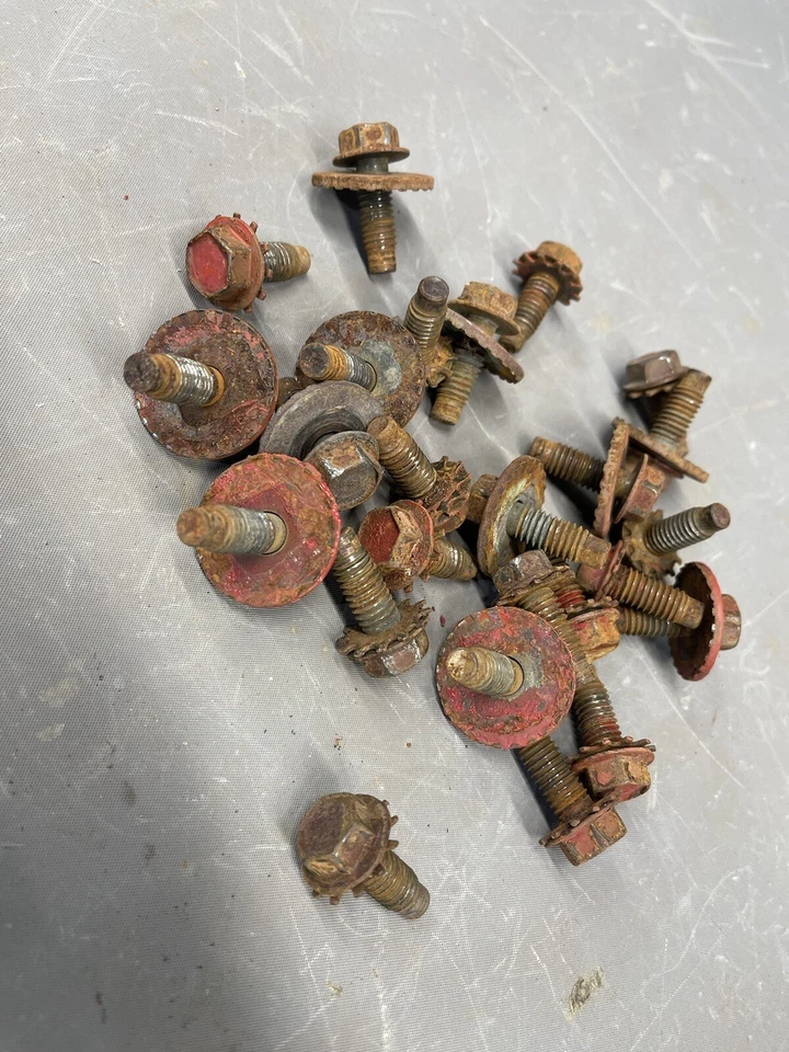 1961-1970 Ford Galaxie Fairlane Крыло Болты Капота Ranchero Comet Torino Falcon - Изображение 2 из 4