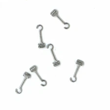 10 Box Orthodontic Dental Long Curved Right Type Multi-function Hooks Stainless 