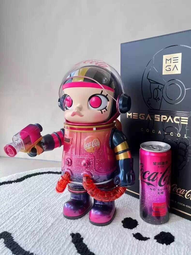 In Stock 100% Genuine Pop Mart SPACE MOLLY MEGA Coca-Cola In Stock 100% Genuine Pop Mart SPACE MOLLY MEGA Coca-Cola