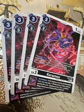 Digimon Card Game Playset - BT17-053 C Keramon Secret Crisis