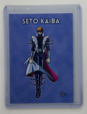Seto Kaiba Limited Edition Artist Signed  Yu-Gi-Oh!  Trading Card 2/10