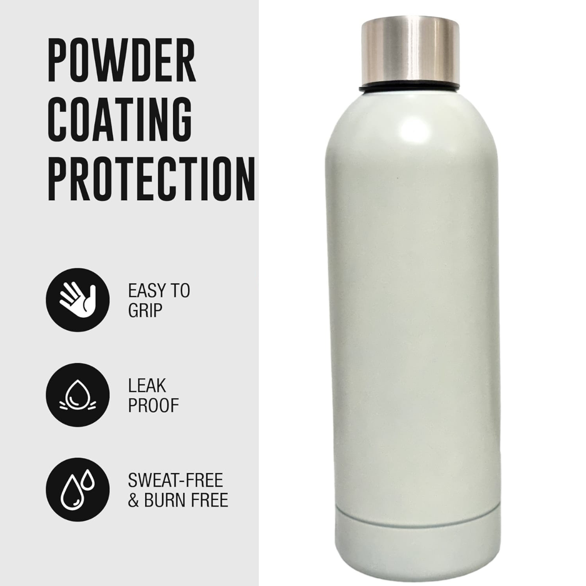 Stainless Steel Water Bottle Metal Vacuum Insulated Gym & Sports