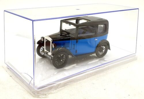 Ricko 1/18 Scale Diecast DC21125M - Austin 7 De Luxe Saloon 1932 - Blue/Black - Picture 5 of 5