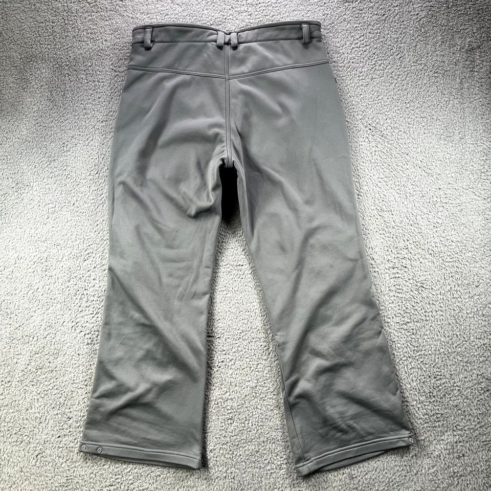 686 Smarty брюки флисовая подкладка только мужчин маленький серый сноубординг базовый слой - Изображение 2 из 4