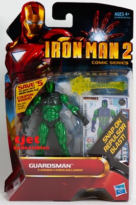 Iron Man 2 Comic Series #29 Guardsman 4'' Action Figure 2010 Hasbro New