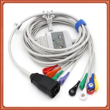 NEW ZOLL 12 Lead E & M Series ECG Cable Limb ,Snap 1 Piece-fast shipping