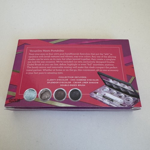 Bareminerals Fabulous Eye color Palette Clarity, Chic Diamond, Splendor, Caviar - Picture 2 of 4