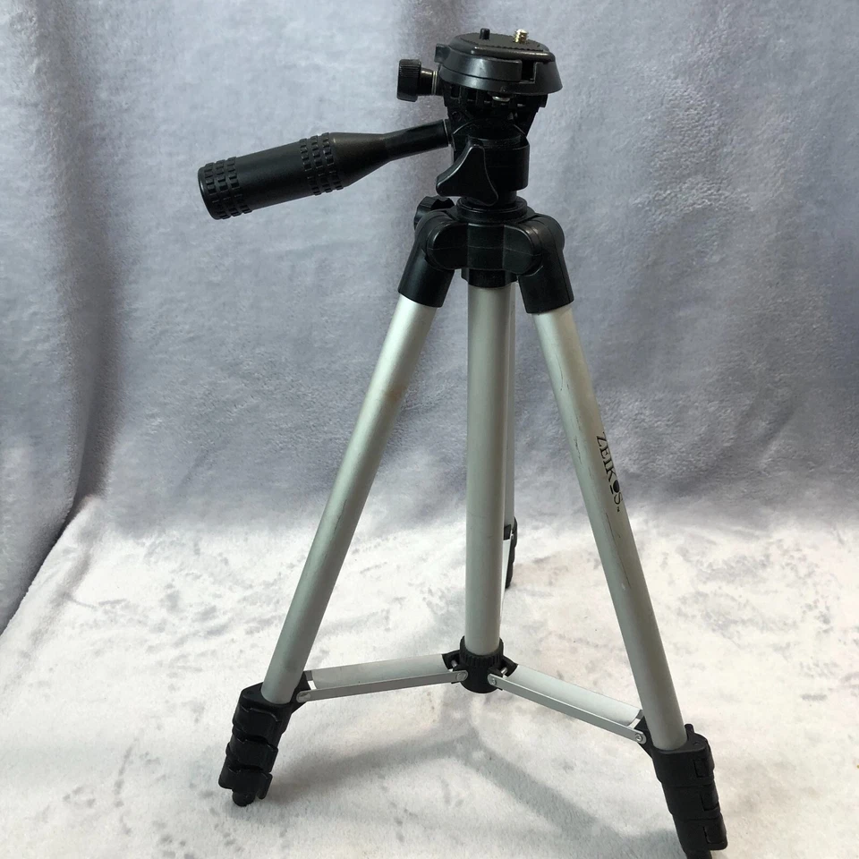 Trípode Zeikos Pro Series ZE-TR26A 47 pulgadas videocámara fluido cabeza panorámica nivel de burbuja Foto 4 de 4