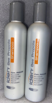 2 IDEN Bee Propolis SHAMPOO Care Naturally Damaged Hair  8 oz 