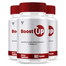 (3 Pack) Boost Up Pills BoostUp Supplement Advanced Formula (180 Capsules)