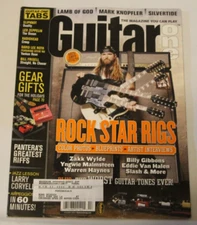 Rock Start Rigs Guitar One Magazine Zakk Wylde Van Halen Malmsteen Holiday 2004!