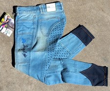USG Jeans Vollbesatz Reithose Gr.  140