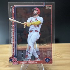 2025 Topps Update Ivan Herrera 🔥Clear Acetate #3/10 🔥 St Louis Cardinals