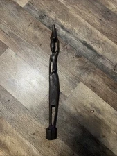 Vintage African Hand Carved Statue 