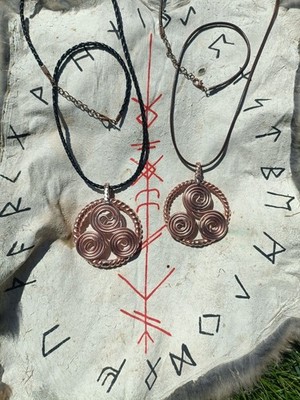His And Hers Triskelion Holy Trinity Tensor Ringe Set. Saced/Lost/Empowerment 