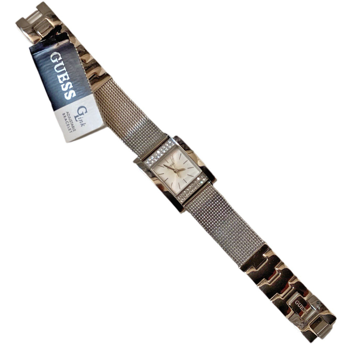 Orologio Uomo GUESS Con Strass E Cinturino Oro - Modello GW0497G2 - 4