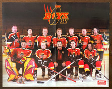 Les Boys IV Hockey 1990s Legends Journal Quebec Poster / Affiche