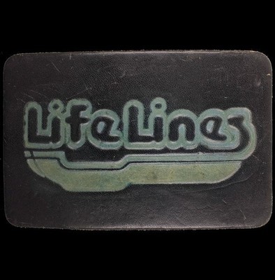 Vtg Pro Co Lifelines Microphone Mic Audio Cable Music Musician Gift Belt Buckle