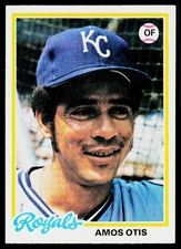 1978 Topps #490 Amos Otis - VG