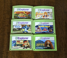 Lot of 6 Leap Frog Leapster Explorer Leap Pad Learning Game Cartridges Only