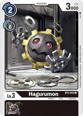 Hagurumon BT2-052 C Release Special Booster Digimon TCG