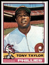 1976 Topps #624 Tony Taylor