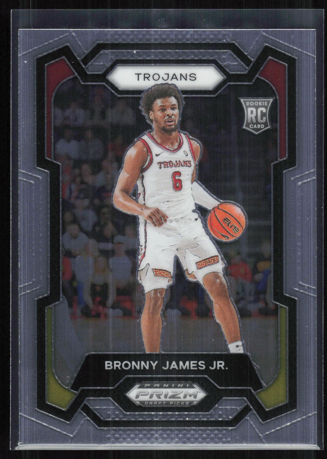 Bronny James Jr. 2024 Panini Prizm Draft Picks #86 USC Trojans