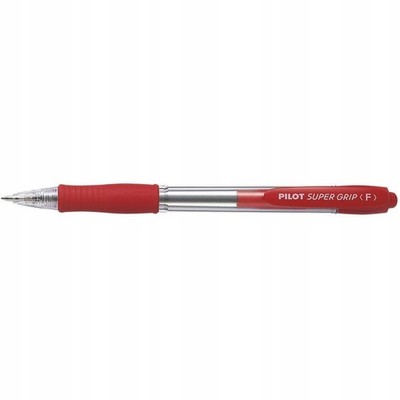 4902505154720 DŁUGOPIS OLEJOWY PILOT SUPER GRIP czerwony PIBPGP-10R-R PILOT