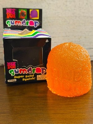 Authentic Nee Doh Gumdrop Super Solid Squish Needoh Gum Drop RARE- Fast Shipping