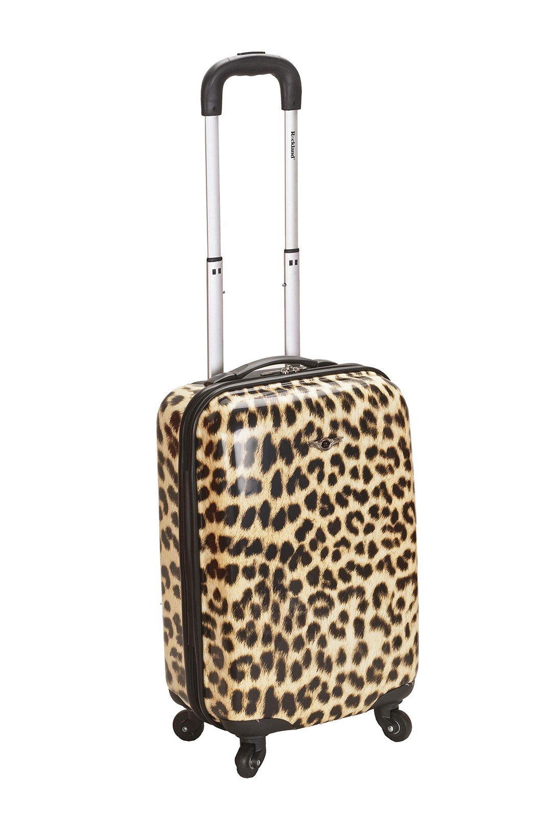 Safari Hardside Spinner Wheel Luggage, Leopard, Carry-On 20-
