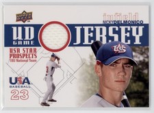 2009 Nicky Delmonico USA Baseball UD Game Jersey Relic   RC     #GJU-5 (F59)