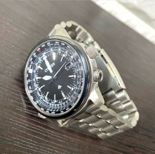 Citizen Promaster H145-T019404 Eco-Drive Chronographe Date Solaire Montre Hommes