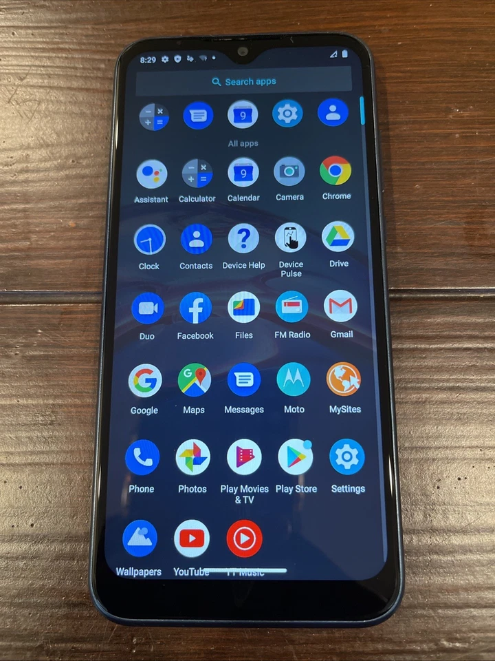 Motorola Moto E (2020) - 32GB - Blue (TracFone) - Image 3 of 4