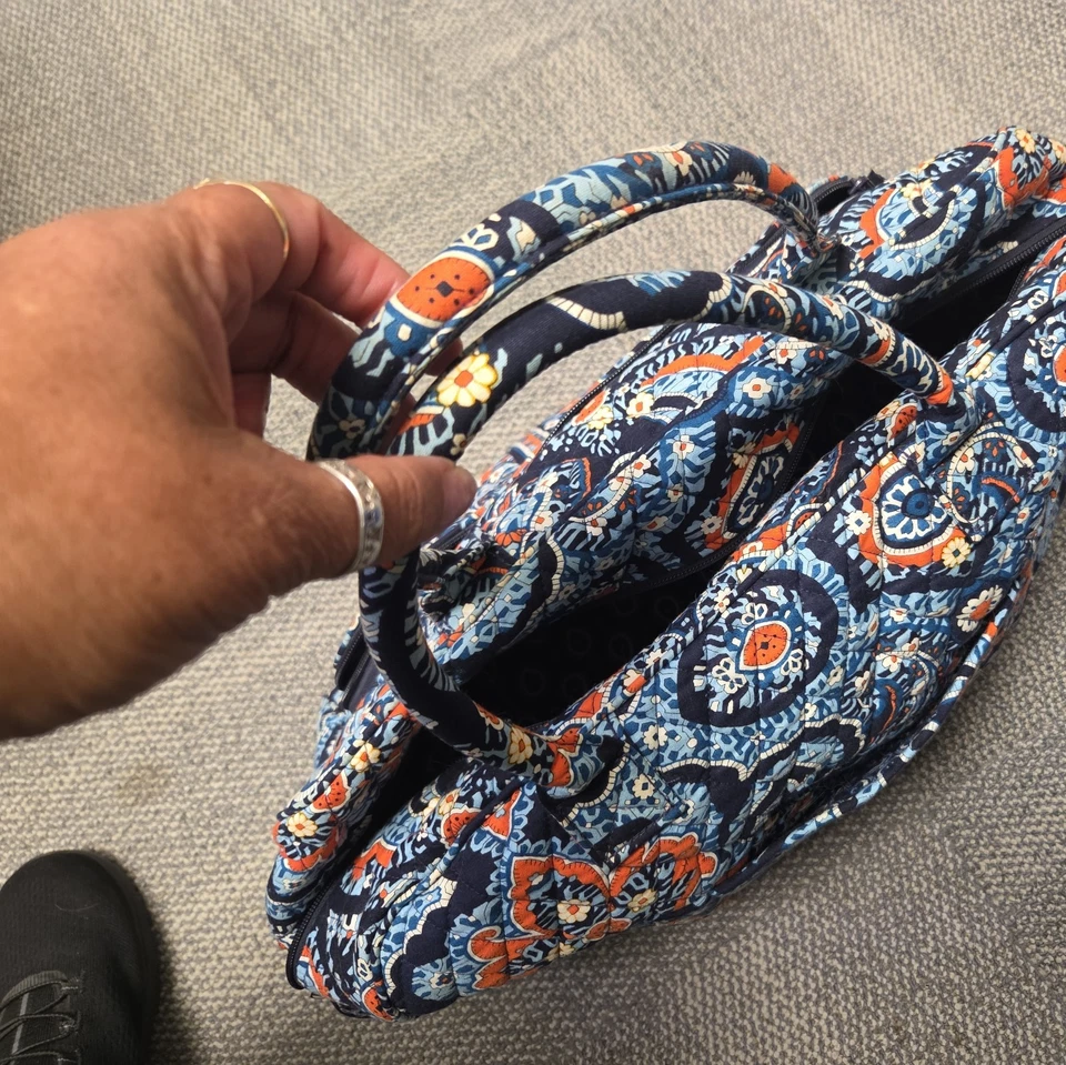 Bolso de Viaje Vera Bradley Weekender de Lona con Correa Patrón Marrakech Foto 4 de 4