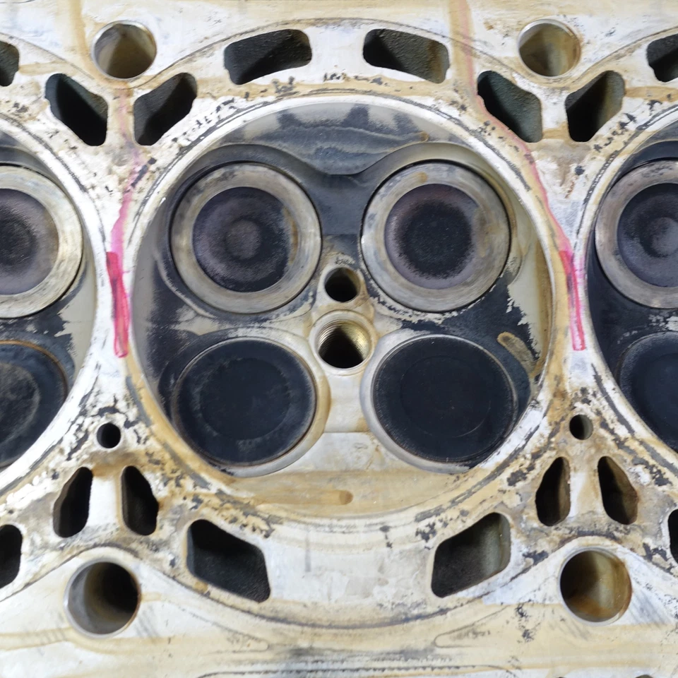 2011-2015 BMW N55 3.0L Turbo Engine Cylinder Head with Valves 6-Cyl Factory OEM - Image 4 of 4