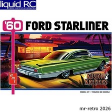 Amt 1472m 125 1960 Ford Starliner Custom Plastic Model Kit