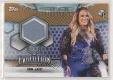 2019 Topps WWE Women's Division Mat Relics Bronze 27/75 Nia Jax #MR-NJ 0l2