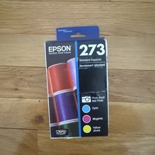 Epson 273 (T273520) Color Ink Cartridge - Cya...