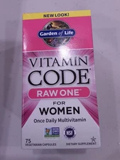 Vitamin Code®, RAW One™, Once Daily Multivitamin For Women, 75 Vegetarian
