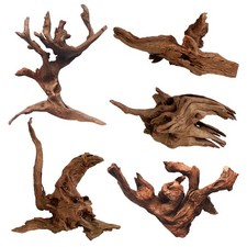 Natural 5 Pcs Driftwood Branches Aquarium Wood Decoration Natural Fish Tank ...