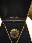 Gold And Green.   Necklace Set 14 KT HGE — photo 3