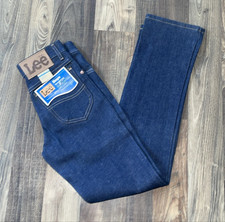 Lee Boys Rider Jeans Size 12 Slim W24 L28.5 Made In USA New With Tags