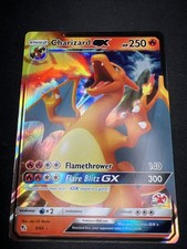 Pokémon Charizard GX Full Art Holo Ultra Rare TCG Card 9/68