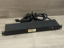 Hubbell 19" Rack Mount Power Strip 10 Outlets