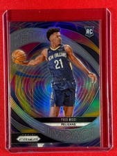 2024-25 Panini Prizm - Instant Impact Yves Missi #6 Silver Prizm (RC)