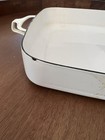 Dansk Kobenstyle IHQ White Enameled Steel 14 x 11.5 Lasagna Baking Pan France XL — photo 8